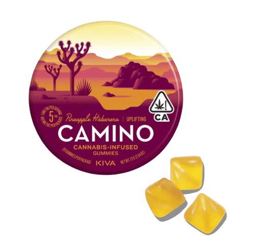Camino Pineapple Habanero "Uplifting" Gummies - 20 Gummies