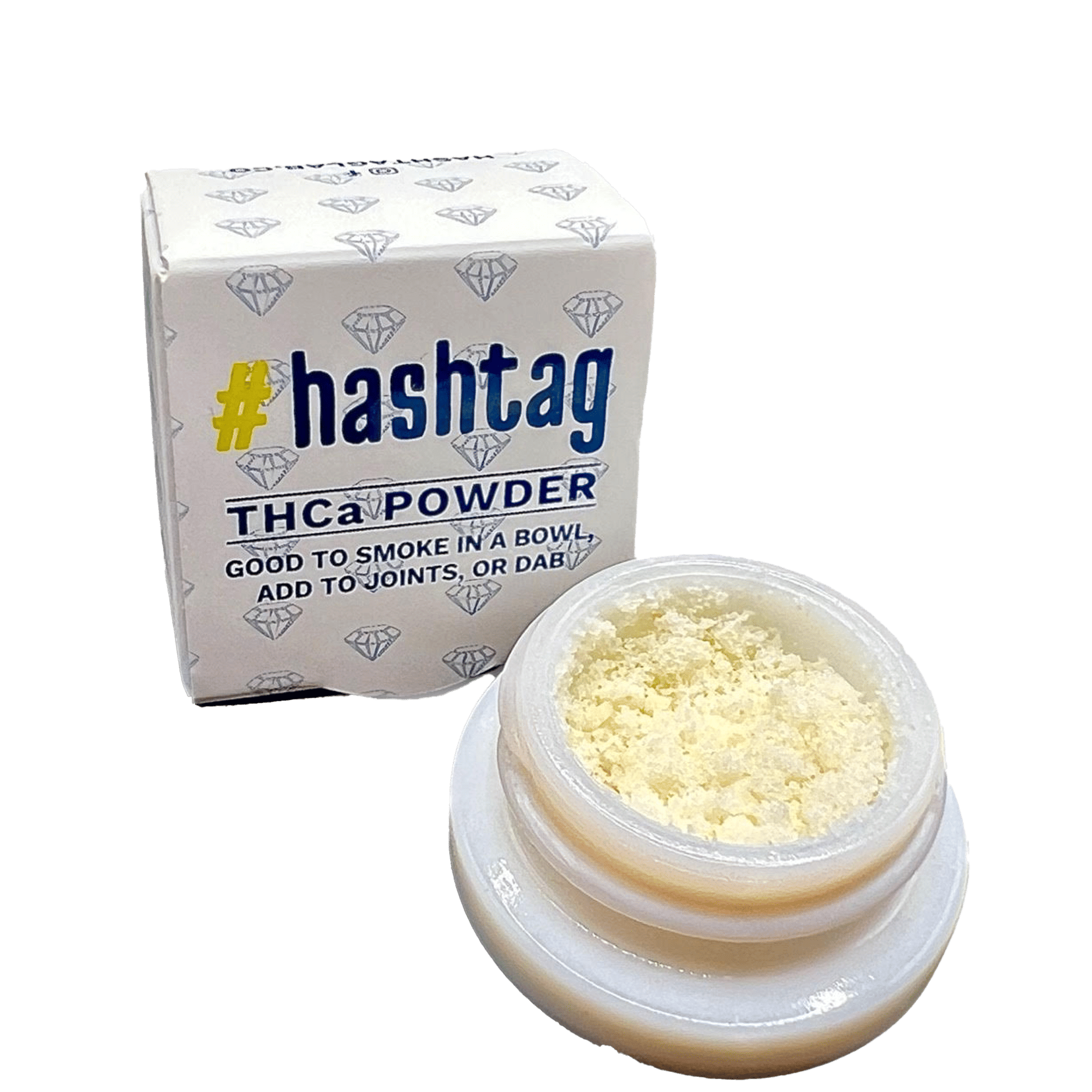 #hashtag - Slurricane - THCA Bowl Topper Concentrate Powder - Gram Jar