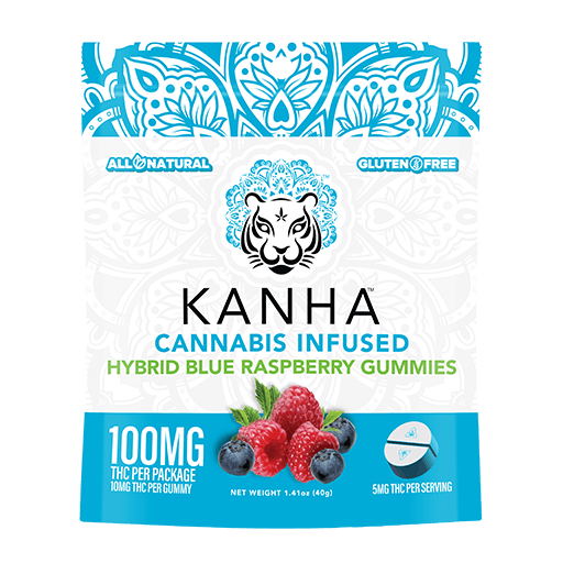Blue Raspberry Gummies - 10 Gummies