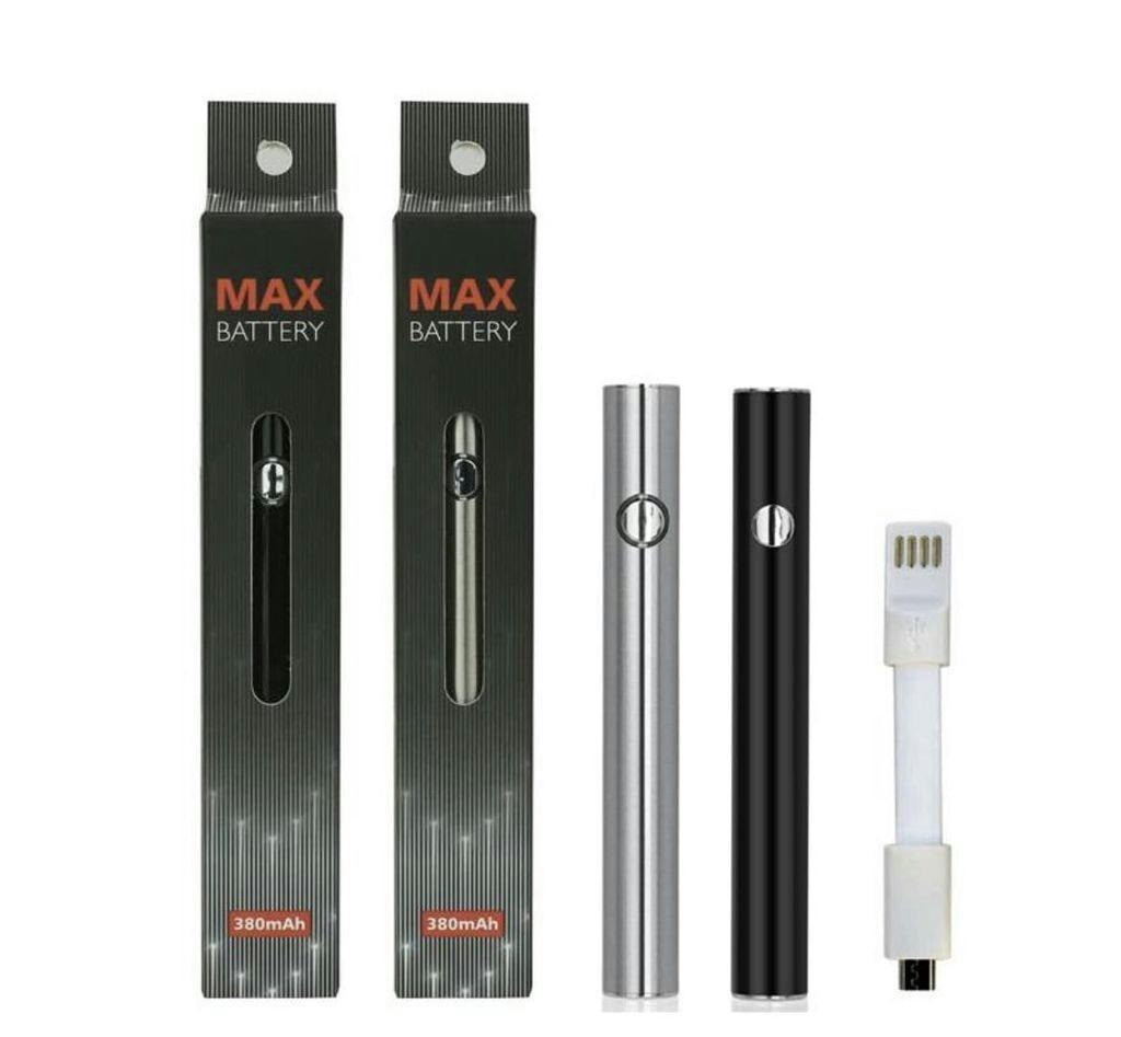 Green Dragon MAX 380 Button Battery - Silver at Green Dragon Dispensary Englewood