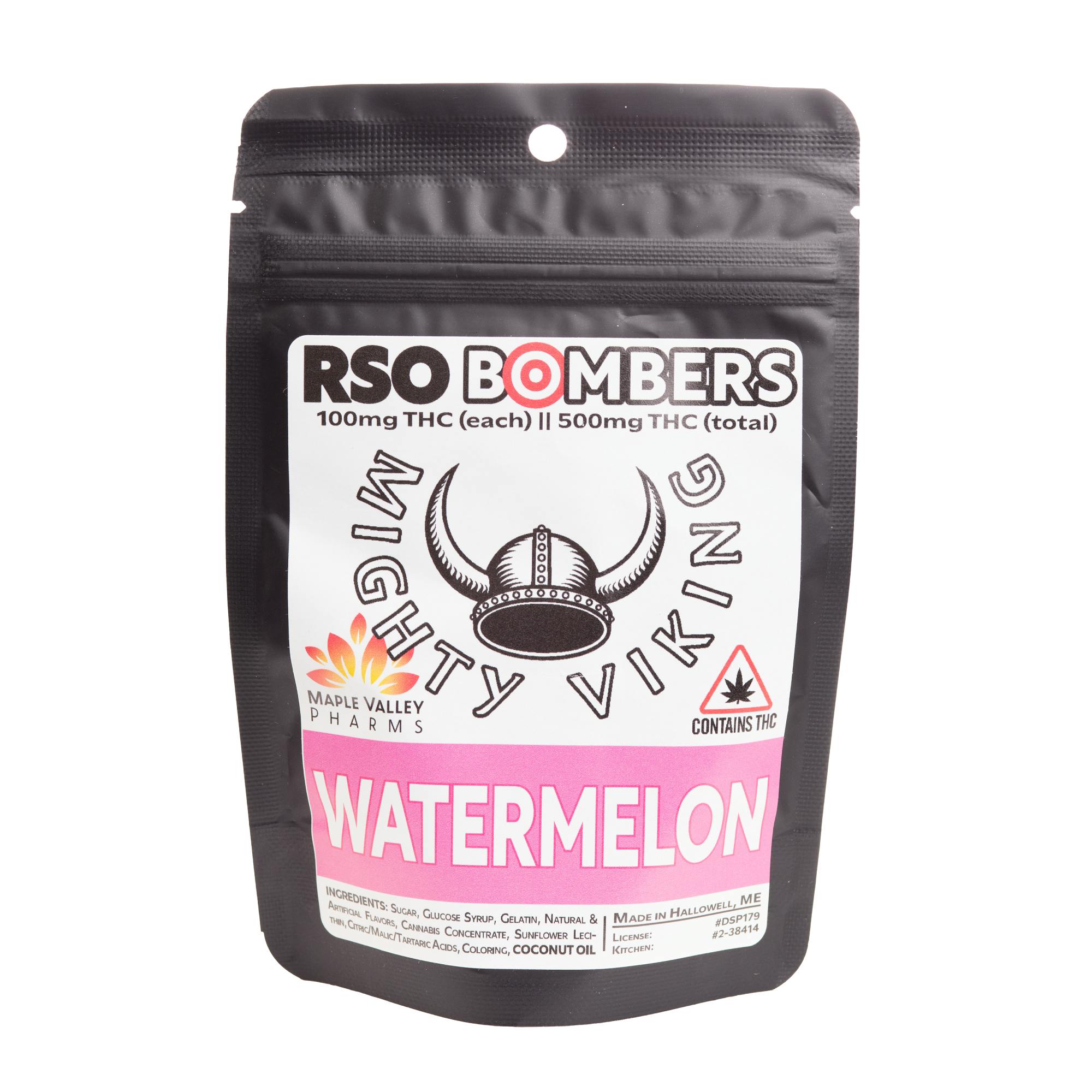 500mg RSO Watermelon Bomber