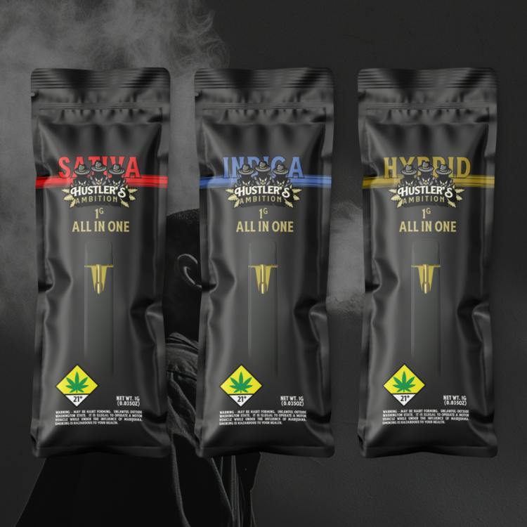 Hustler's Ambition - Bubblegum Gelato 1g Distillate Disposable