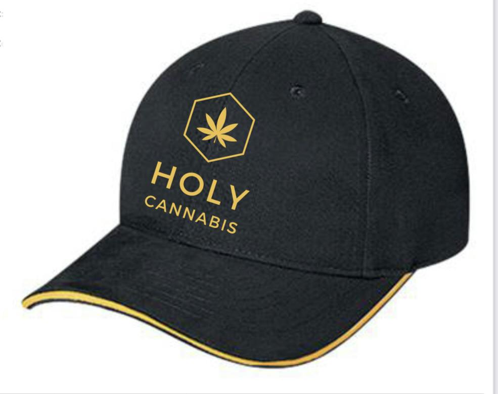 Holy Cannabis Unisex Caps