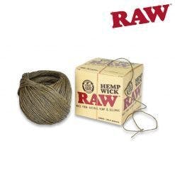 RAW NATURAL HEMP WICK 100FT
