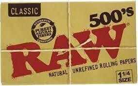 RAW 500's 1 1/4 Size
