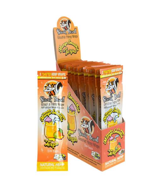 Skunk Brand Mango Smoothie Genuine Hemp Wraps