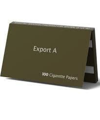 Export A 100 cigarette papers