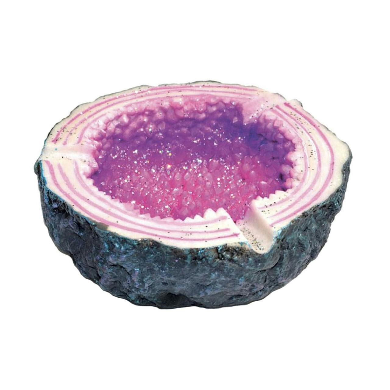 Purple Crystal Ashtray