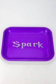 Spark Rolling Tray Lage (purple)