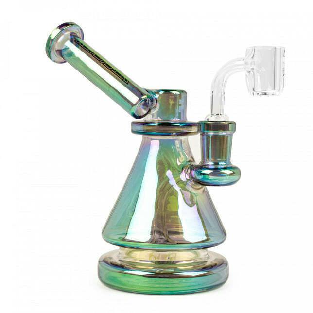 Red Eye Tek 6" Metallic Finish Vector Dab Rig