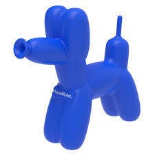 Balloon Dog Pipe Blue