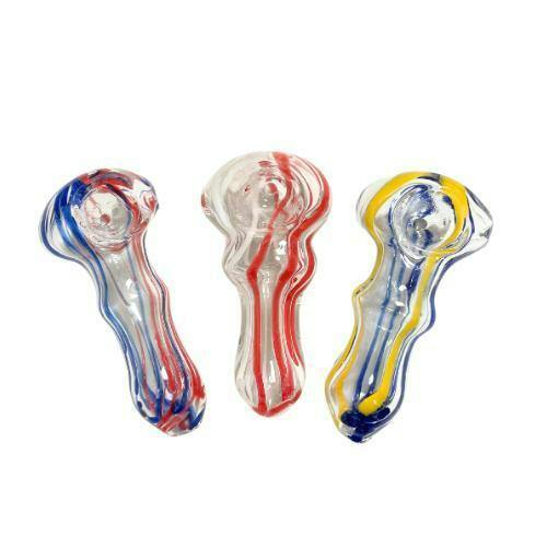2.5" Heavy Stripes Hand Pipe