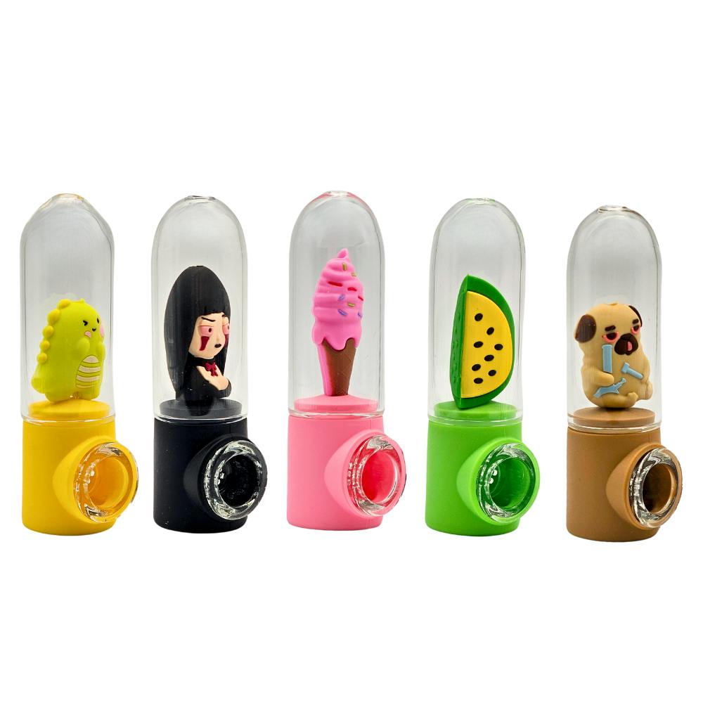 4" Arsenal Pop Kultcha Glass Pipe