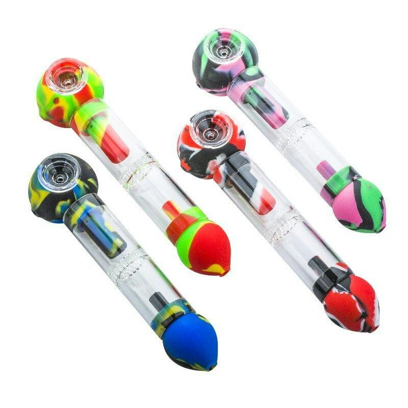 Silicone Honeycomb Perc Pipe