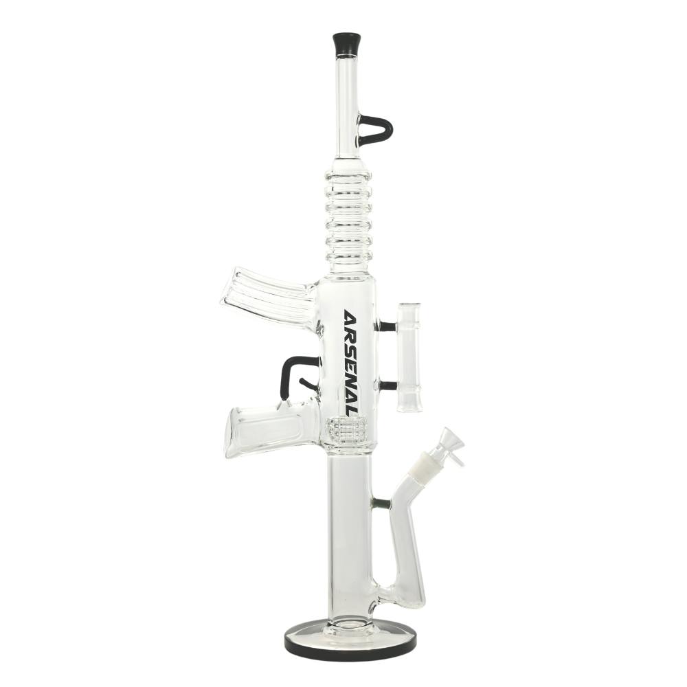 Arsenal Long Piston Glass Bong