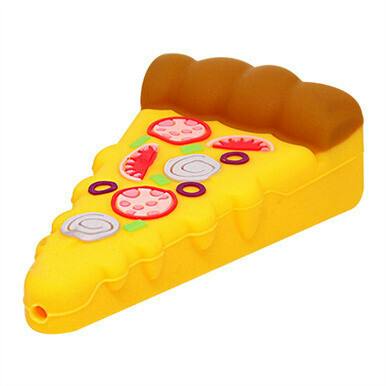 4" Pizza Silicone Hand Pipe