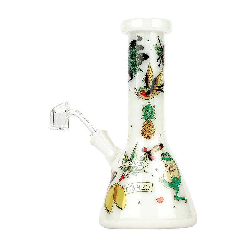 Red Eye Glass® 8.5" Tattoo Concentrate Beaker