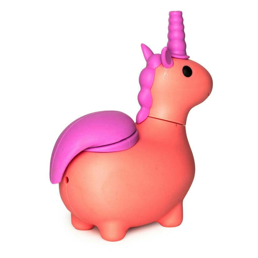 Lit Silicon® 4.75" Unicorn Hand Pipe