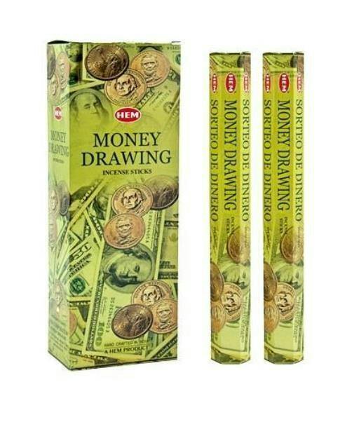 HEM Money Drawing Incense Sticks 9''