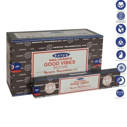 Satya GOOD VIBES Incense Sticks, 15g
