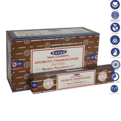 Satya AROMATIC FRANKINCENSE Incense Sticks, 15g