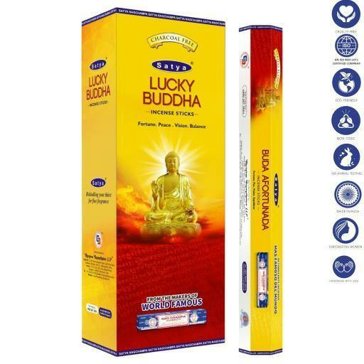 Satya Lucky Buddha Incense Sticks 9''