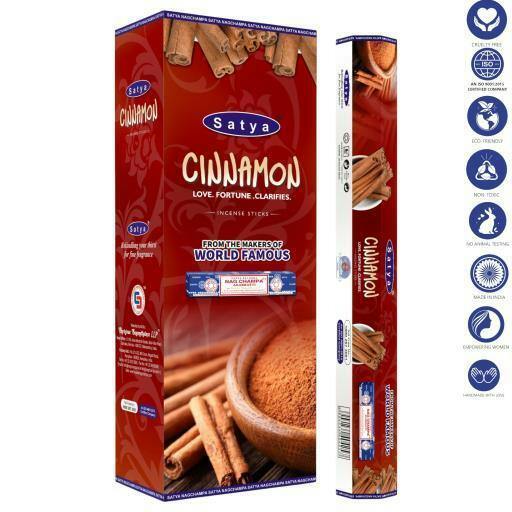 Satya CINNAMON Incense Sticks 9''