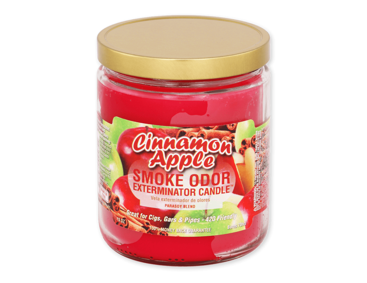 Smoke Odor Exterminator Candle Cinnamon Apple