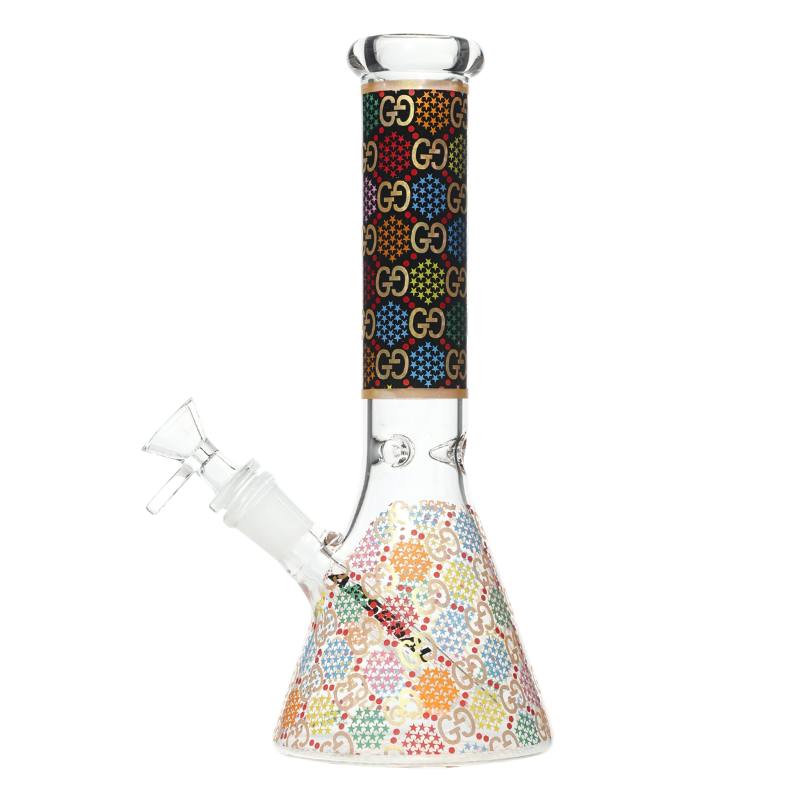 10" 5mm Arsenal High Fashion Beaker - Design 4