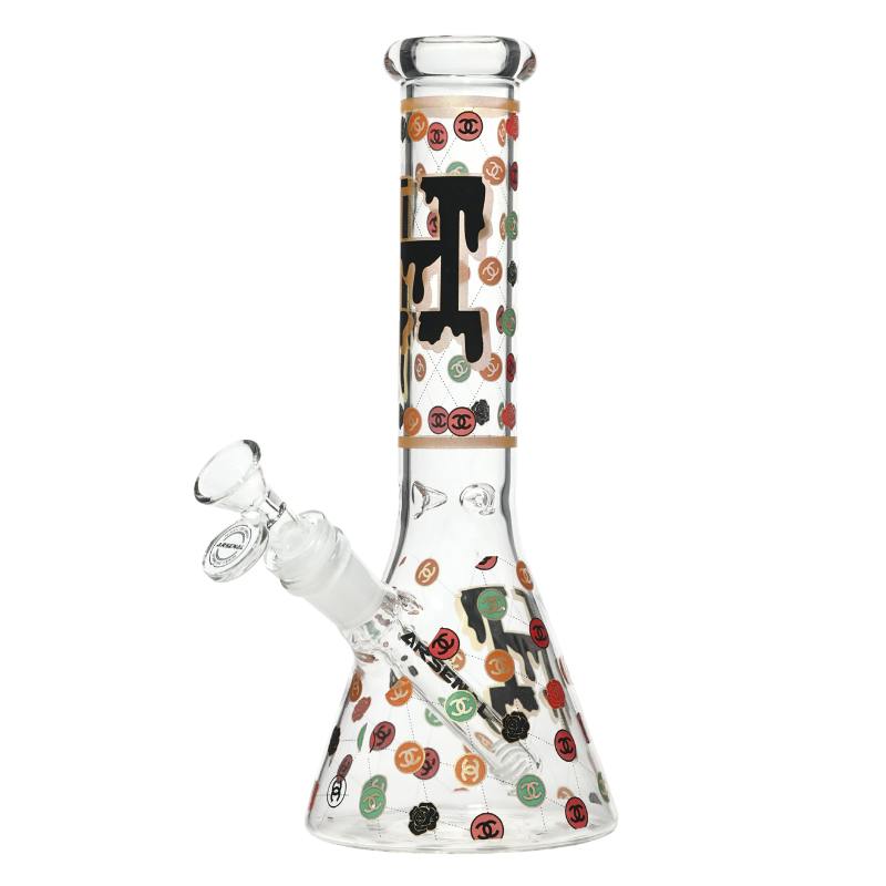 10" 5mm Arsenal High Fashion Beaker - Design 1