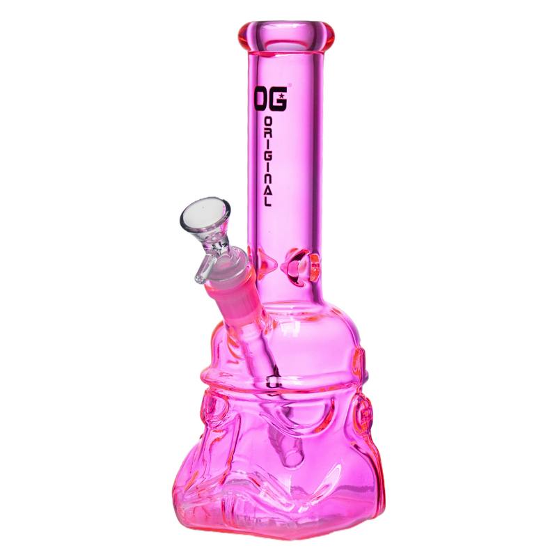 10" OG Original Bold Head Bong (Pink)