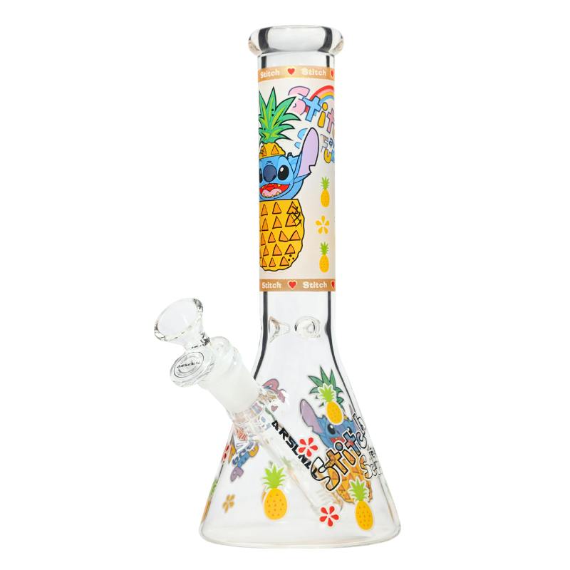 10" 5mm Arsenal Island Melody Beaker (Design 1)