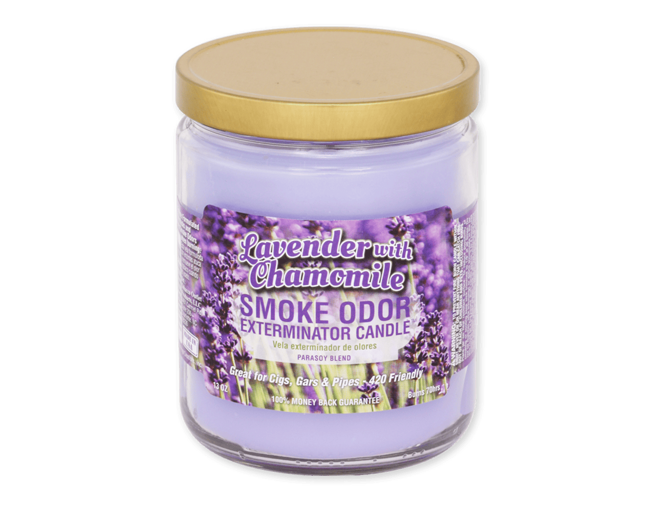 Smoke Odor Exterminator Candle Lavender with Chamomile