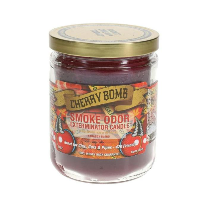 Smoke Odor Candle 13oz Cherry Bomb