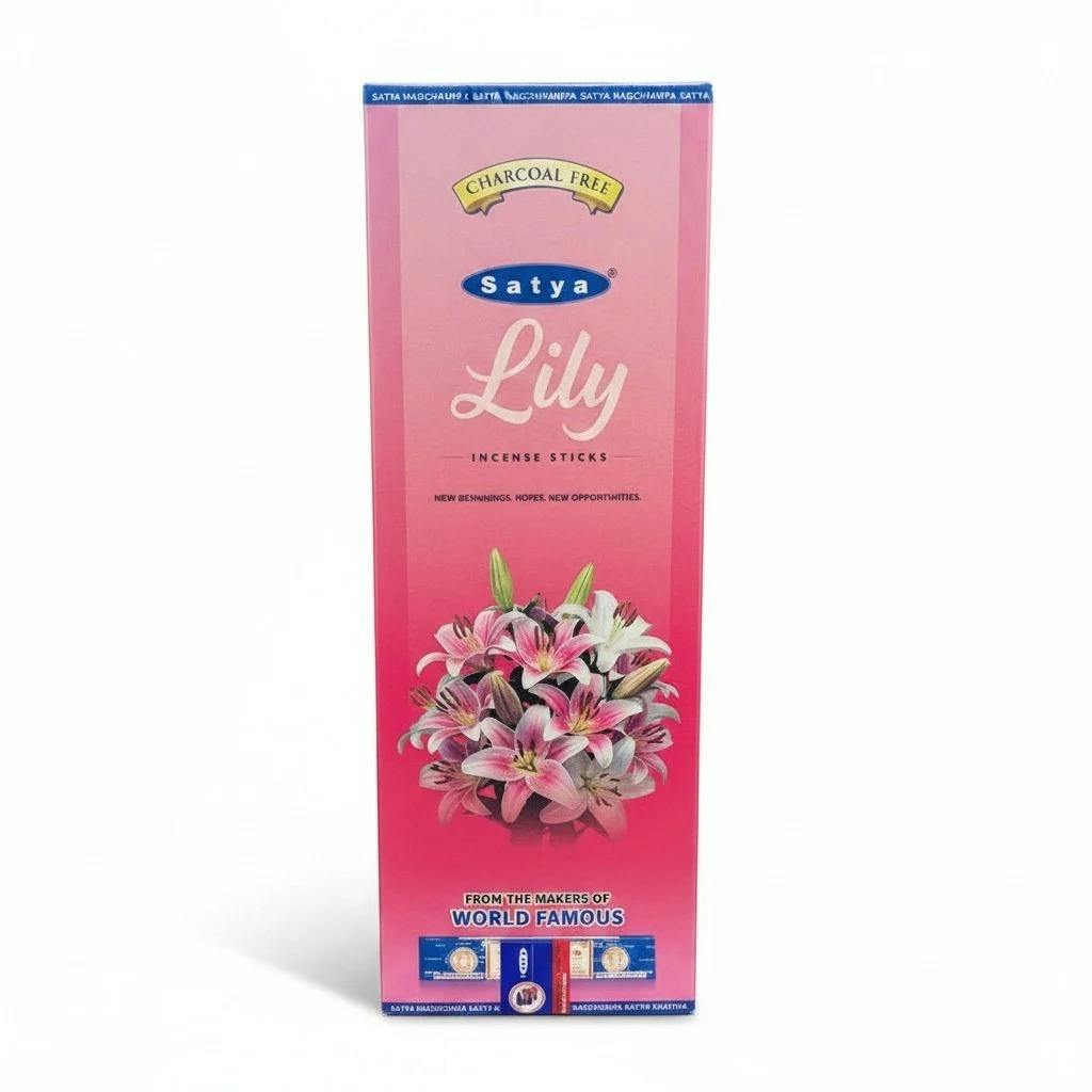 Satya Hexa Lily Incense Sticks