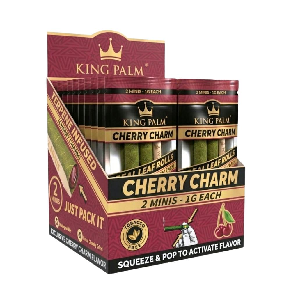 King Palm Cherry Charm 2 Pack Mini Rolls