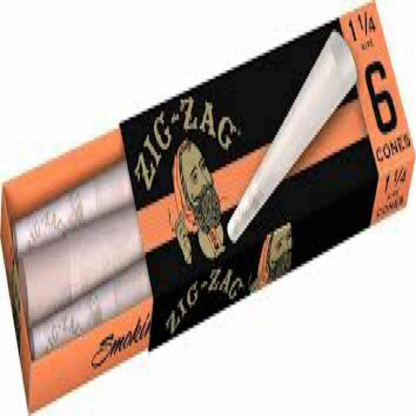 Zig Zag - Cones - 1 1/4 6pk