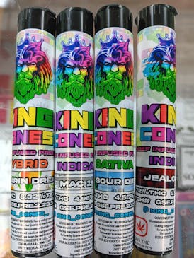 King Cones Kief Preroll - Cap Junky - 1g