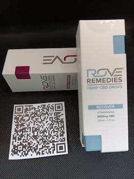 Rove Remedies Tincture - Extra Strength Unflavored - 4000mg CBD