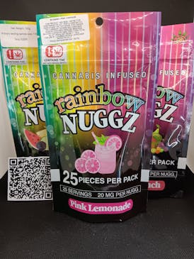 Rainbow Nuggz 500mg - Pink Lemonade