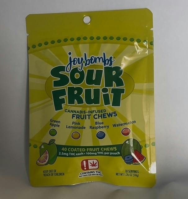 Joybombs - Sour Fruit -100mg