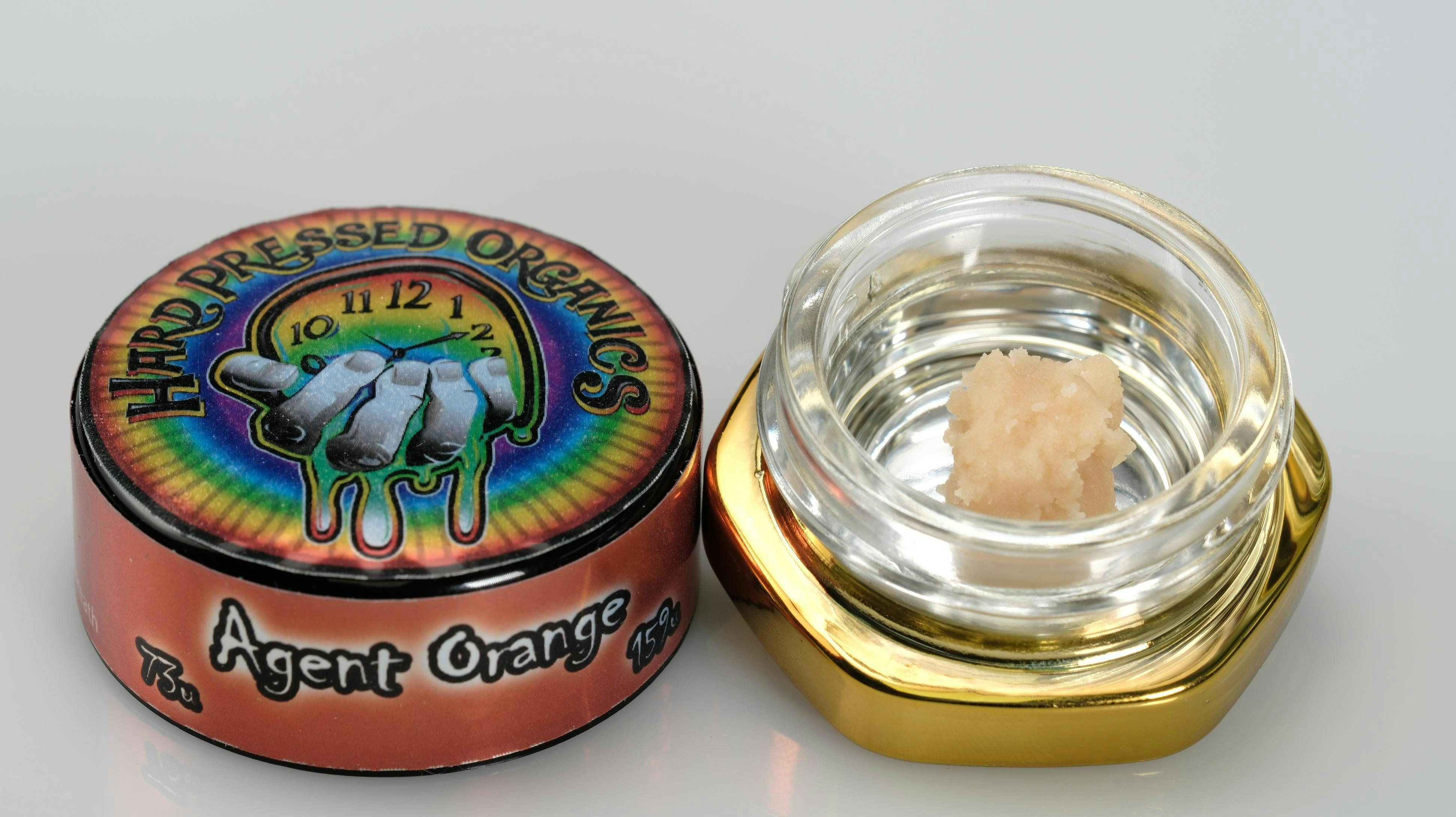 VGG Hard Pressed Live Rosin - Agent Orange 1g