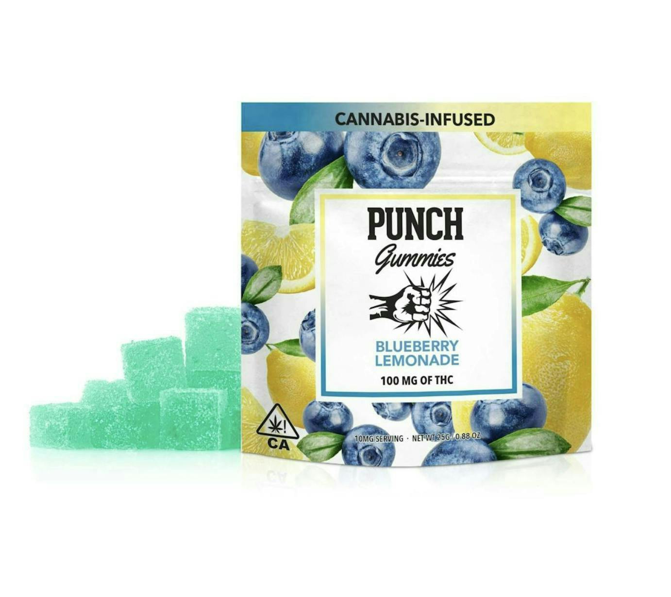 Punch - Blueberry Lemonade Gummies 100mg