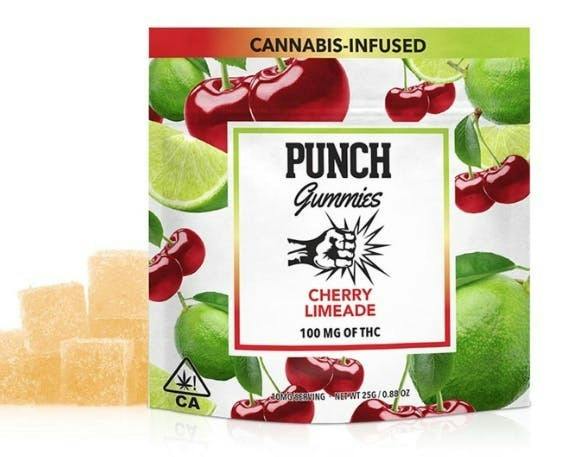 Punch - Cherry Limeade Gummies 100mg