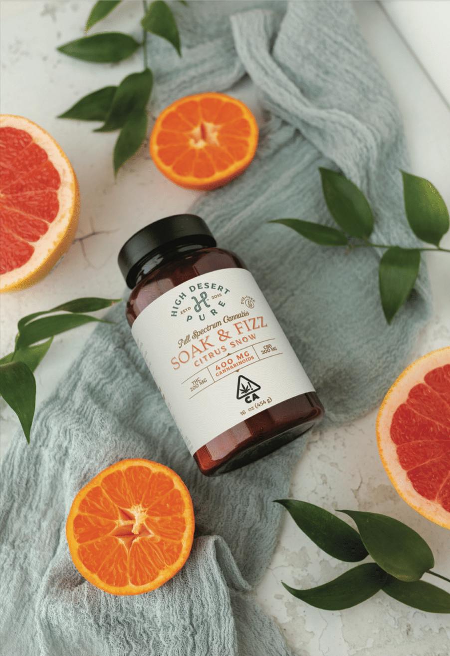 High Desert Pure - Citrus Snow Soak & Fizz 1:1 16oz