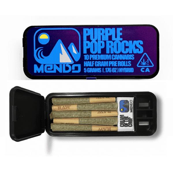 Mendo - Purple Pop Rocks 10-Pk Prerolls 5g - 5 grams