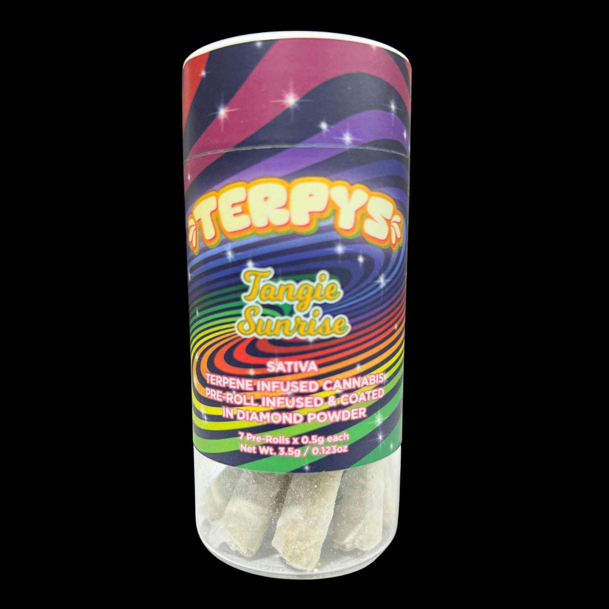 Creme de Canna - Tangie Sunrise Diamond-Infused Prerolls - Tangie Sunrise Diamond-Infused 7-Pk Pr...
