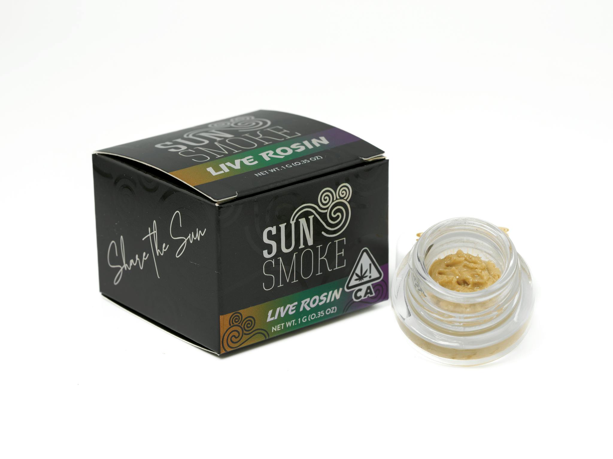 SunSmoke - Blue Blaze Nectar Live Rosin - Blue Blaze Nectar Live Rosin 1g