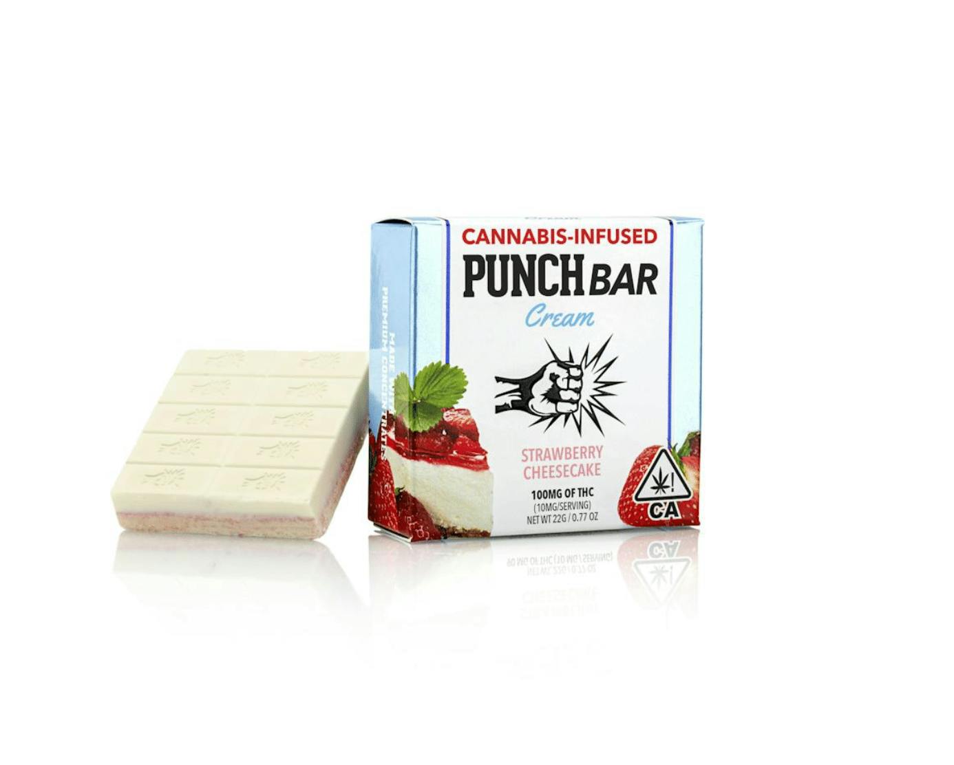 Punch - Strawberry Cheesecake Cream Bar 100mg