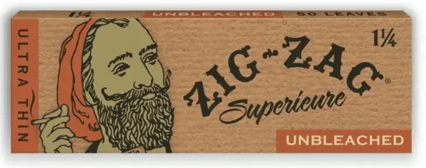 Zig Zag - Unbleached Rolling Papers 1 1/4
